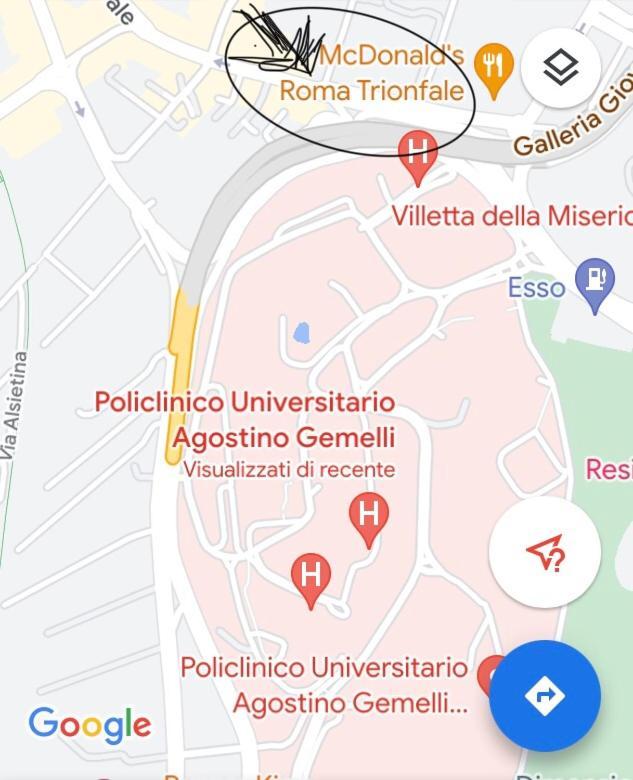 Le Terrazze Della Farnesina Policlinico Gemelli Roma Exterior foto